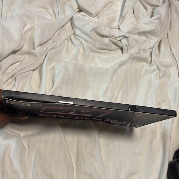 Pink Rhinestone License Plate Frame - Picture 3 of 6